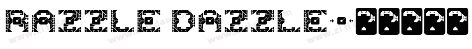 Razzle Dazzle字体转换